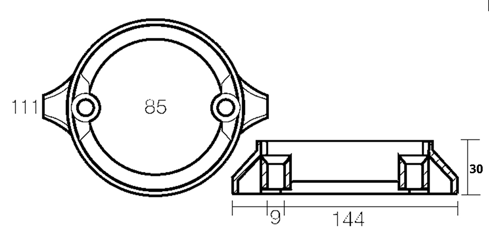 Tecnoseal Collare Duo Prop 290h Mm.30zinco