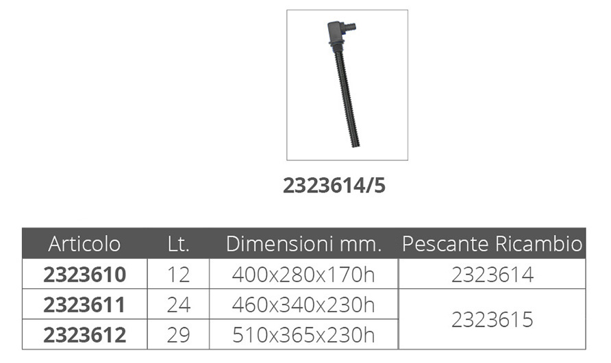 Can-Sb Marine Serbatoio Lt.12