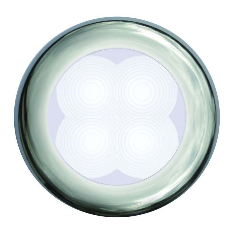 Hella Marine Luce cortesia bianca - inox 24v