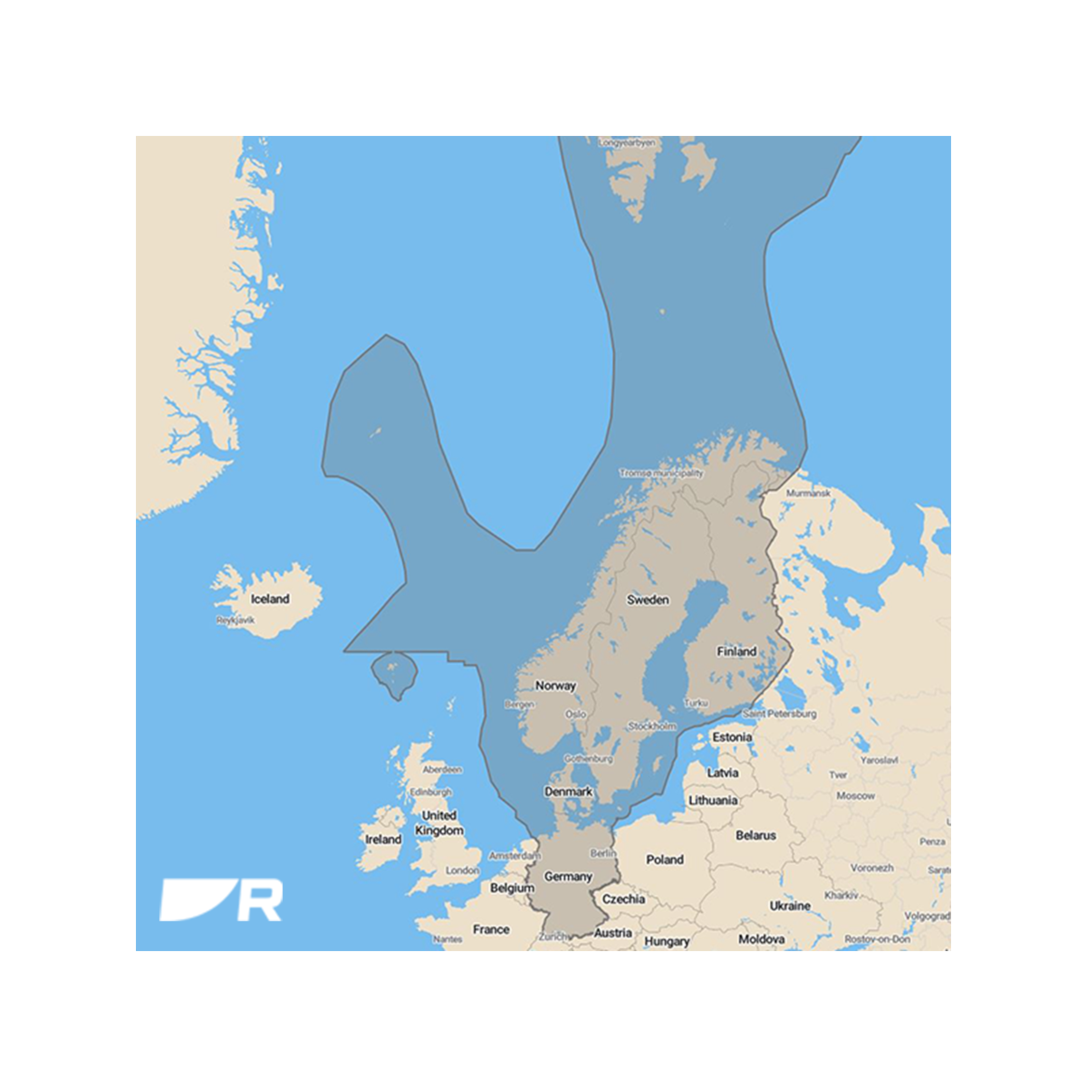 Raymarine Lighthouse Cartografia Nord Europa
