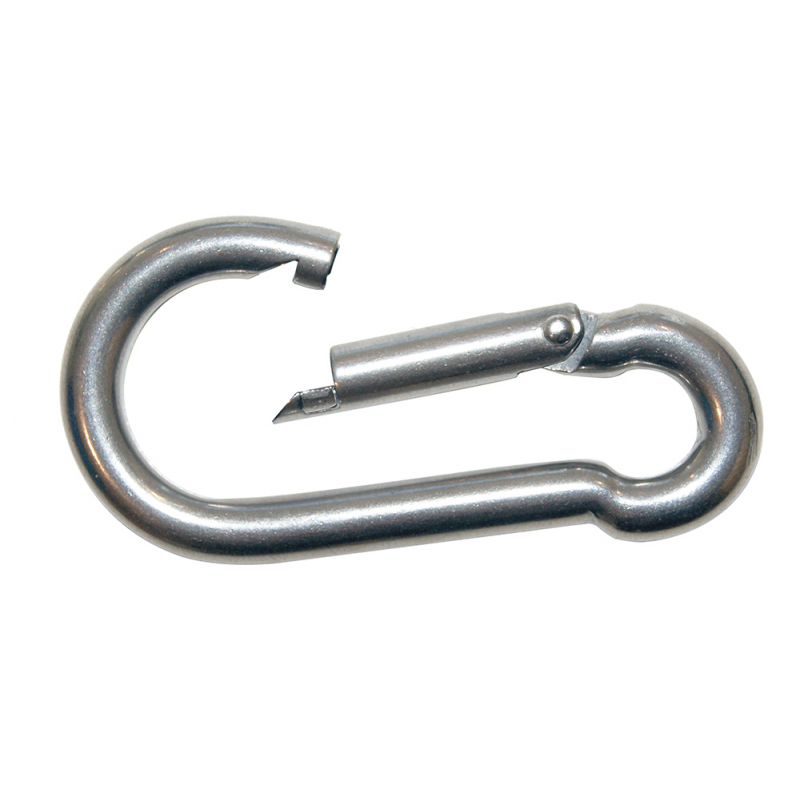 Moschettone inox 316 ø mm.10x100