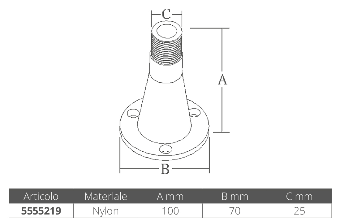 A.A.A. World-Wide Base Antenna Abs Fissa