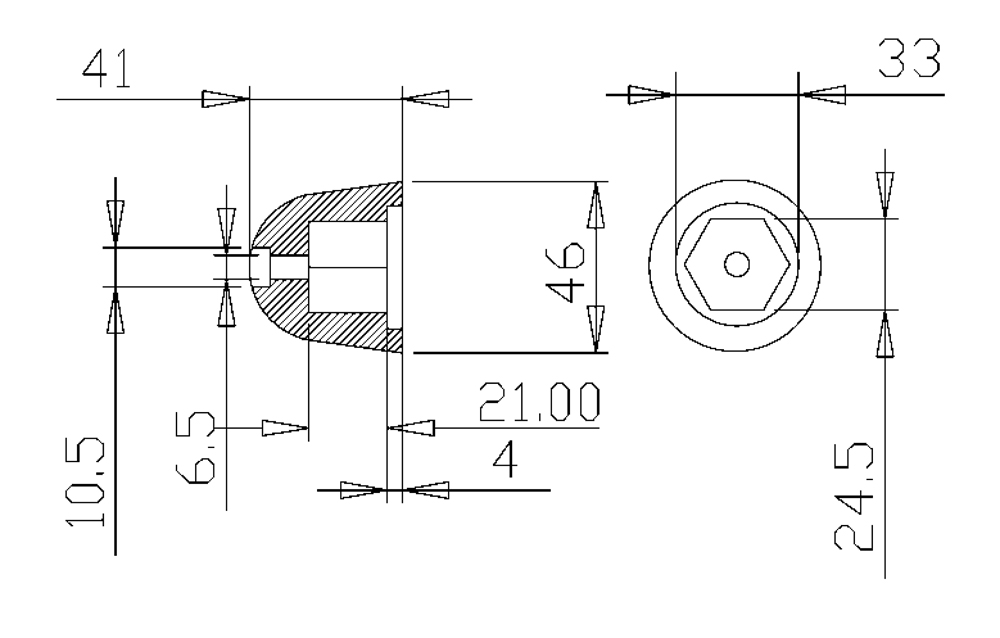 Tecnoseal Ogiva Alluminio Side Power