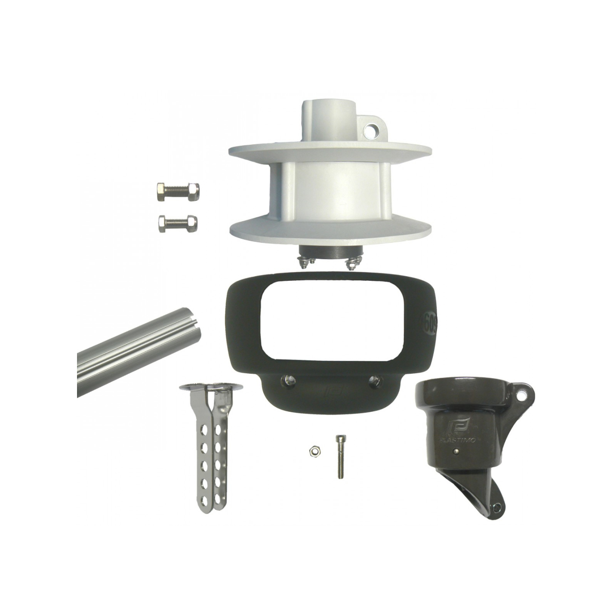 Plastimo Profilo inferiore in alluminio Serie T