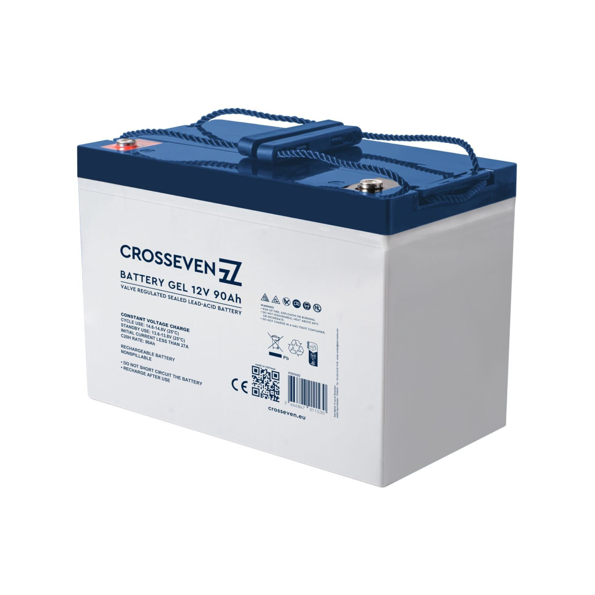 Crosseven Batteria GEL 12V 90Ah