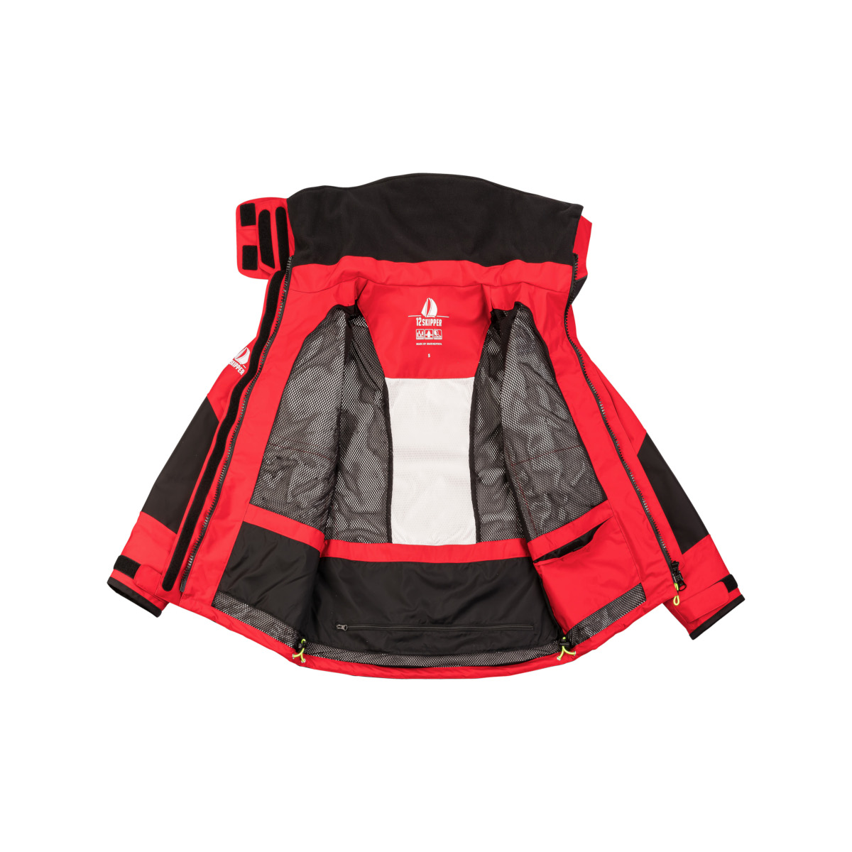 12skipper Magellan Offshore giacca da vela da donna rossa, taglia M