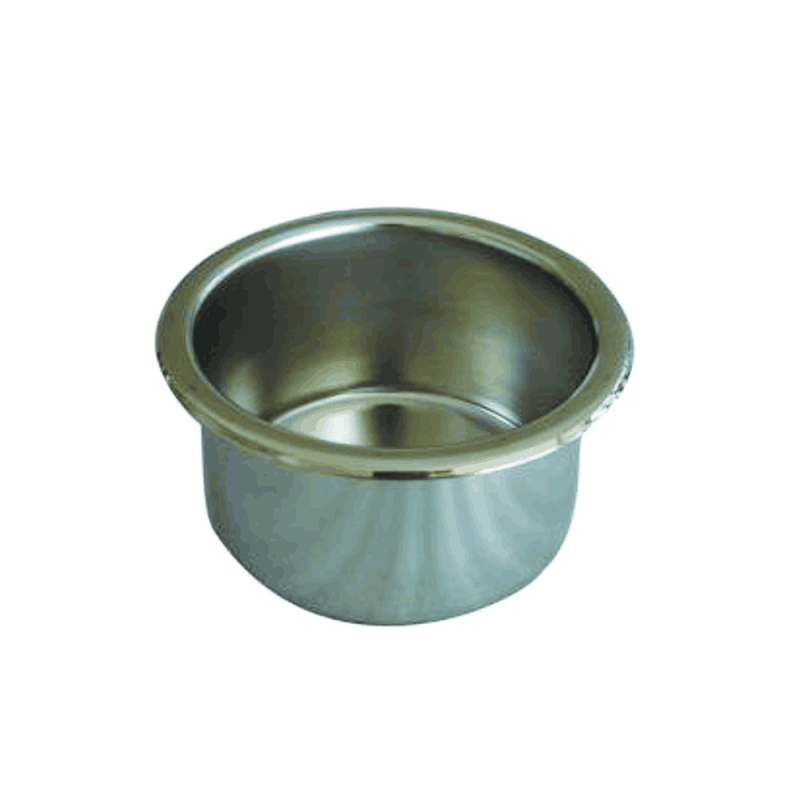 Portabicchiere in acciaio inox