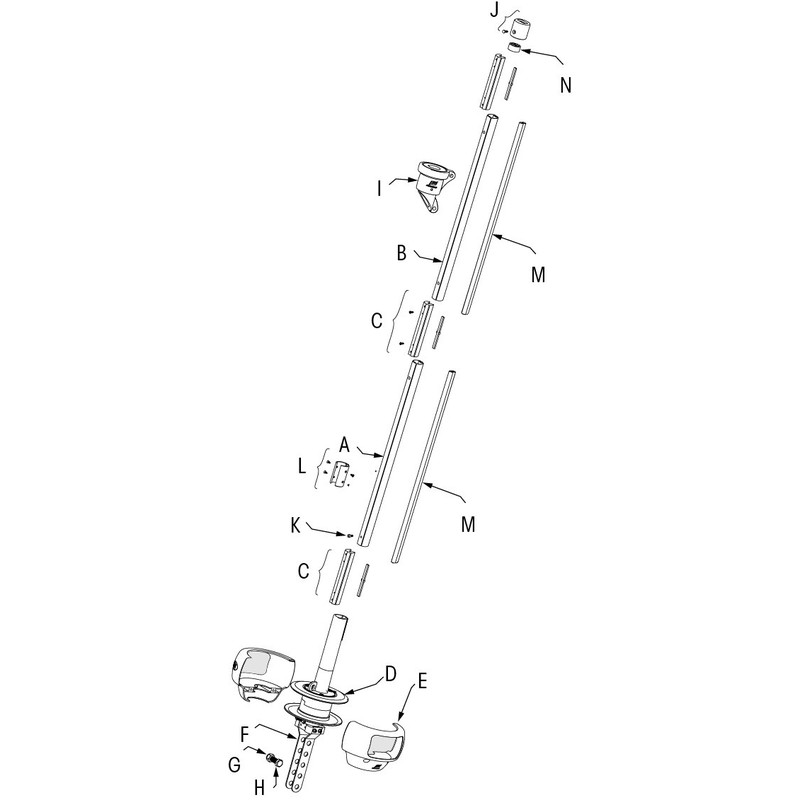 Plastimo Profilo in Pvc per S-Serie 1,5 Metri