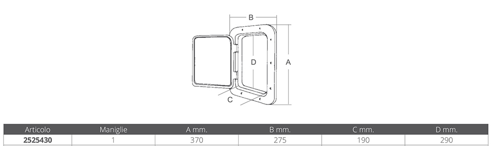 Can-Sb Marine Sportello Mm.370x275