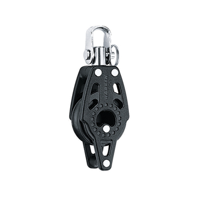 Harken bozzello Carbo 29 mm - singolo con grillo girevole e arricavo