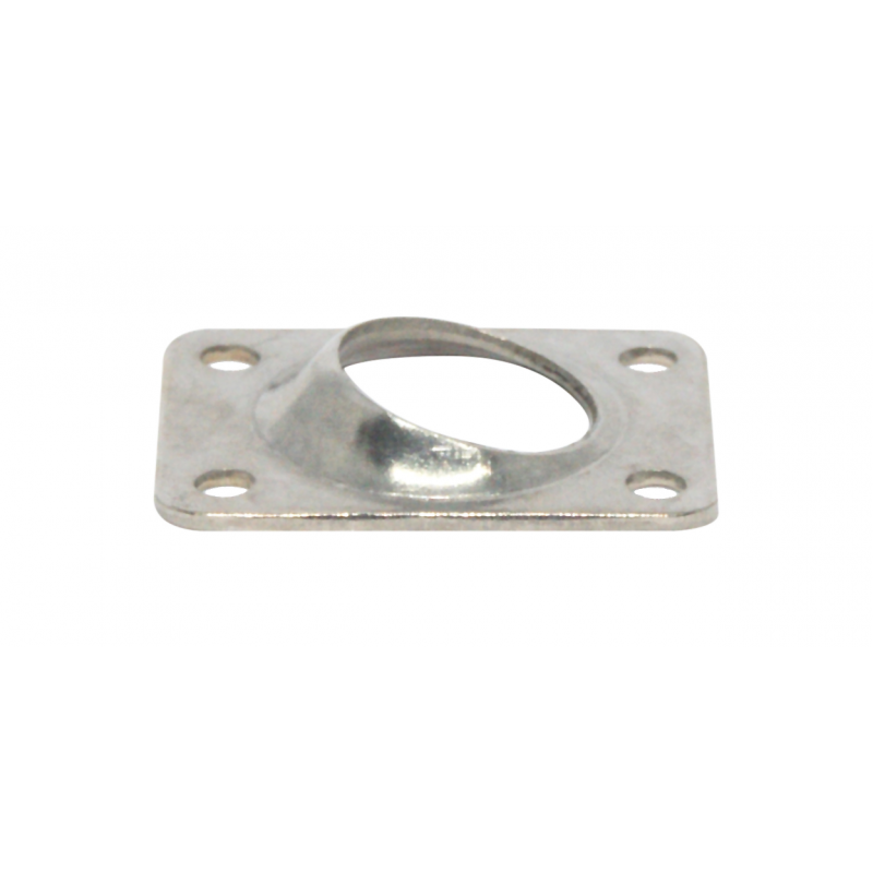 Base inox a saldare 60° ø mm.22
