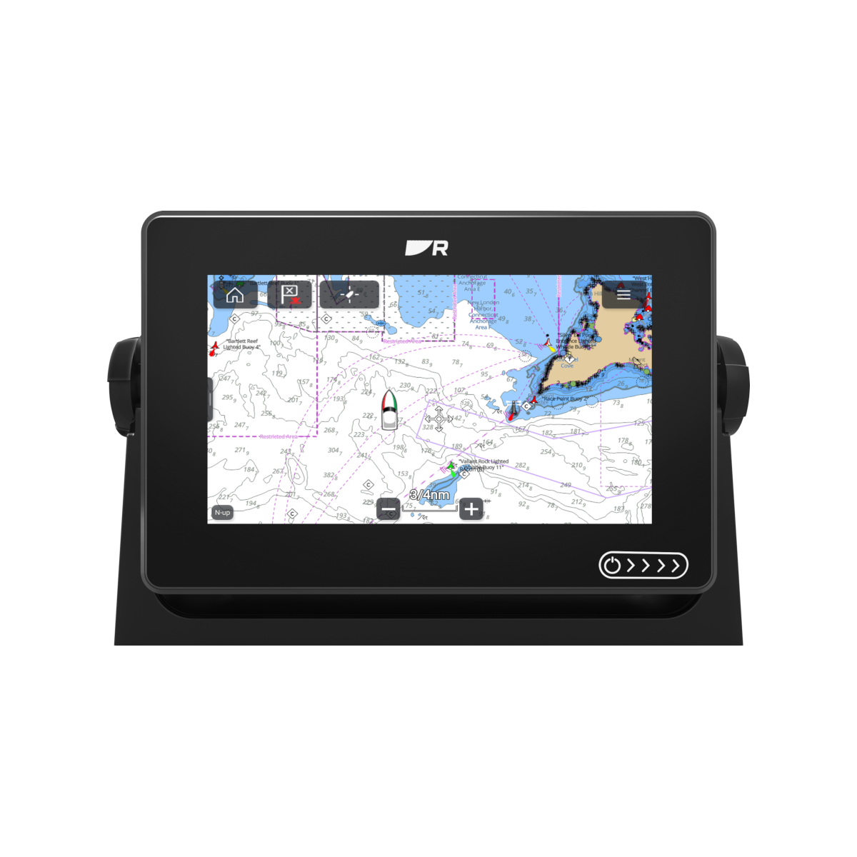 Open Chartplotter Displays Raymarine Axiom+ 7 Chartplotter con display multifunzione touch | RM ...