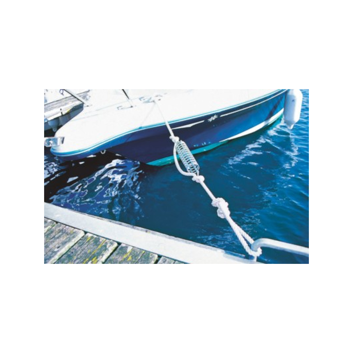 Plastimo Ammortizzatore di ormeggio in acciaio, zincato, 270 mm