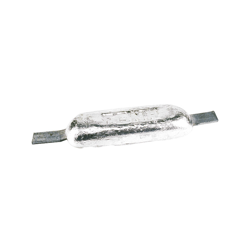 Anodo di zinco - peso 600 g, lunghezza 110 mm