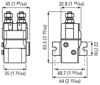 Quick Teleruttore 2 Terminali 24v