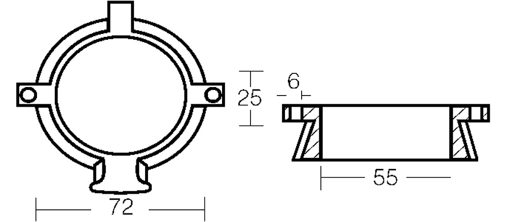 Tecnoseal Collare Alpha One In Alluminio