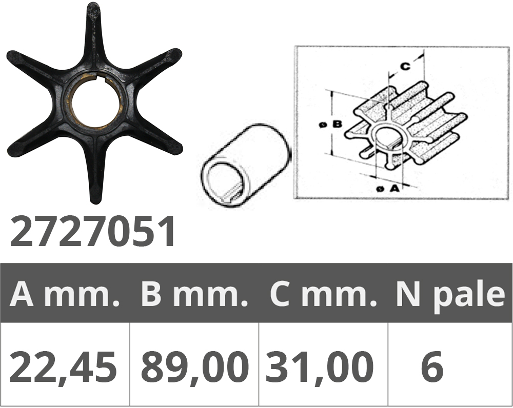 Finnord Girante Yamaha/Mercury/Selva 2/4t