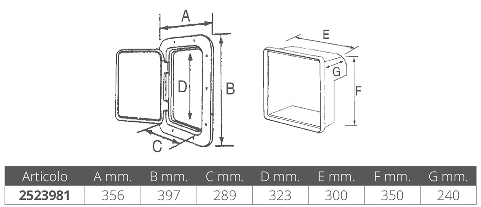 Nuova Rade Contenitore Porta Bombola Da Kg.3