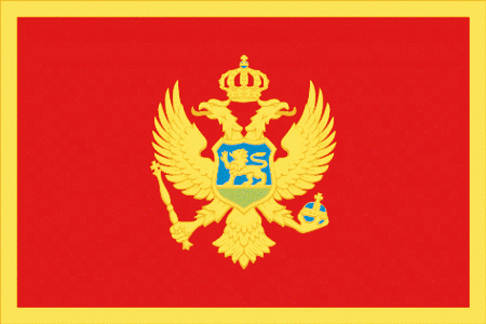 Adria Bandiera Montenegro Cm.20x30