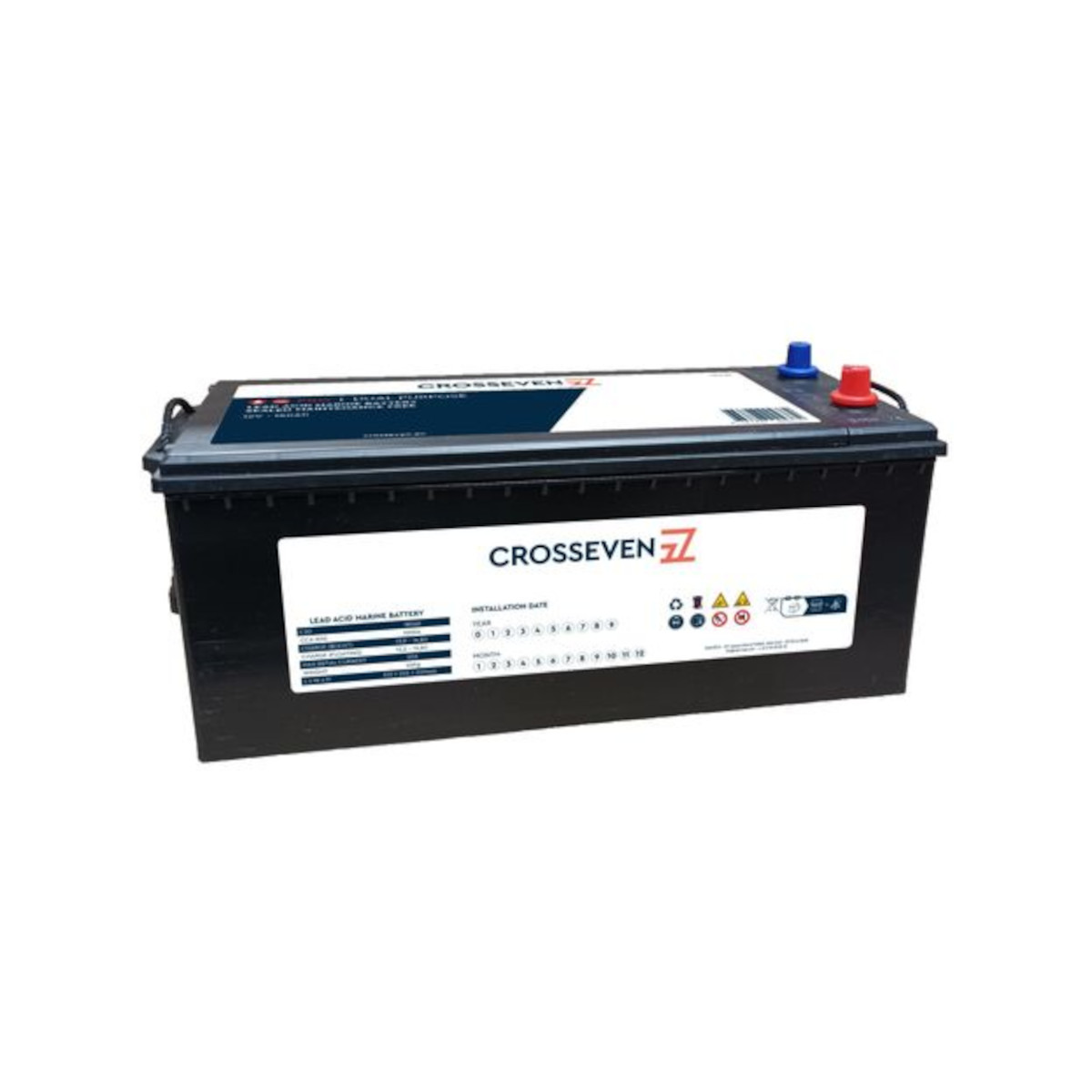 Crosseven Battery Pro 180Ah Batteria