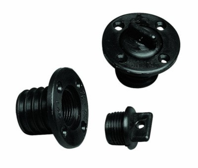 Nuova Rade Tappo Nylon Nero Scarico Acqua