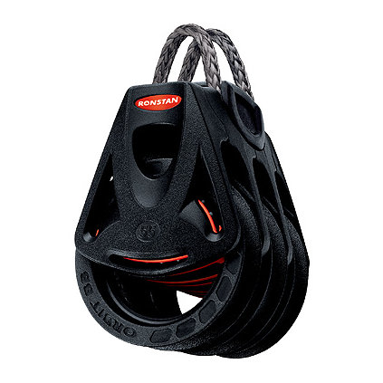 Ronstan bozzello Orbit serie 55 BB - triplo con anello