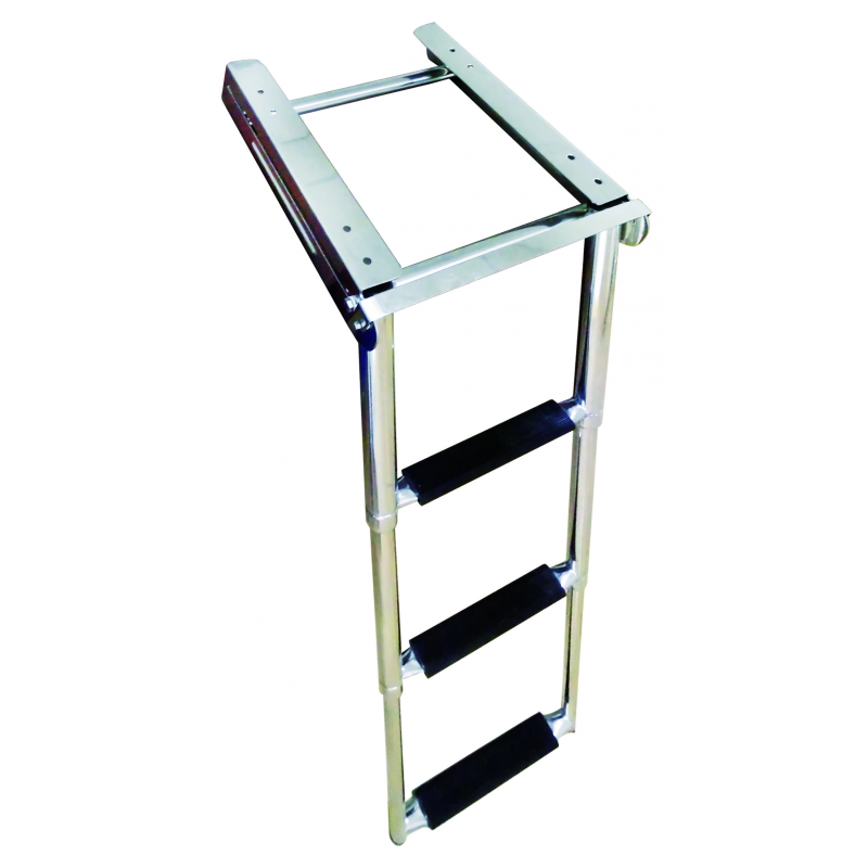 Scaletta inox a scomparsa mm370x254