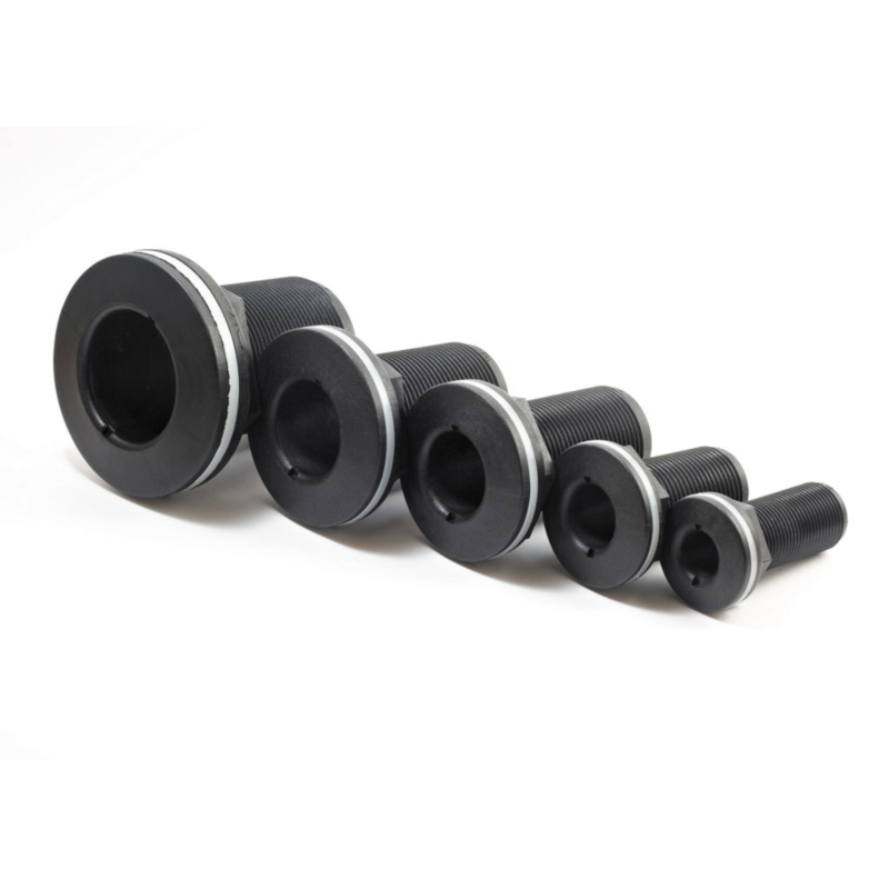 Trudesign Passascafo nero  filettato 3/4"
