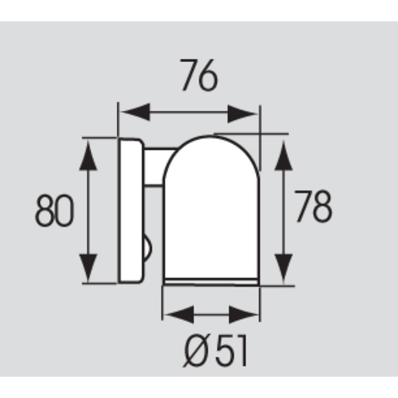 Plastimo Faretto a Led Cromo