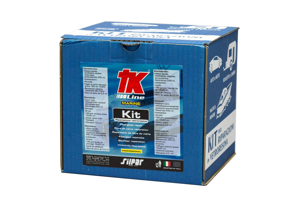 Silpar Tk Kit Riparazione Vetroresina