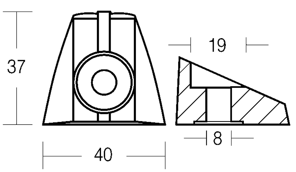Tecnoseal Piastrina Suzuki-Omc 5 Hp 4t