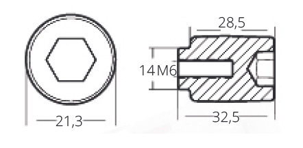 Tecnoseal Barotto Yamaha 68v-11325-01