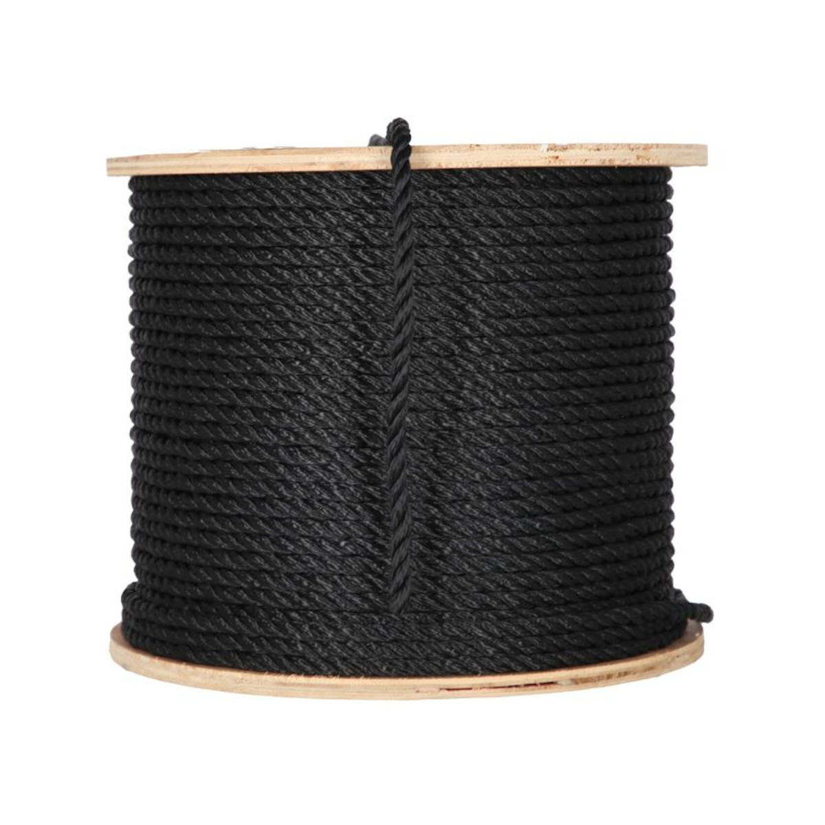 Plastimo Cima di ormeggio – nera, 16mm, lunghezza 100m