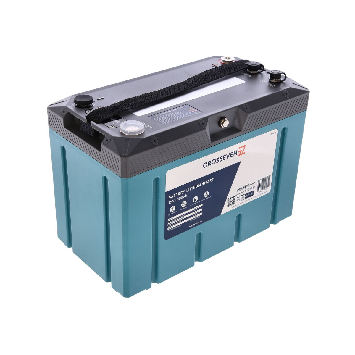 Crosseven Batteria al litio 12V 100Ah