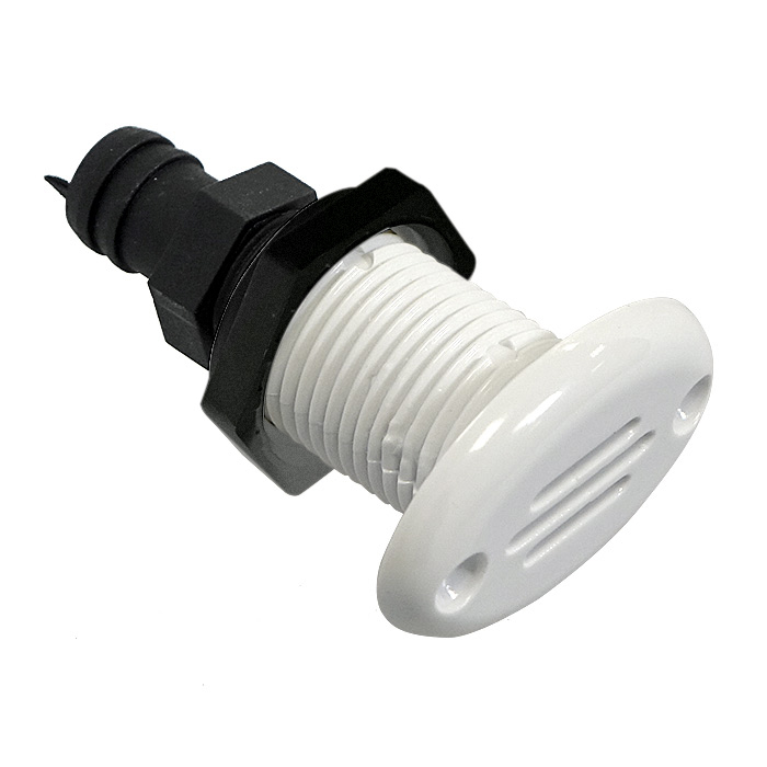 Nuova Rade Sfiato Nylon Bianco Ovale Ø Mm.16