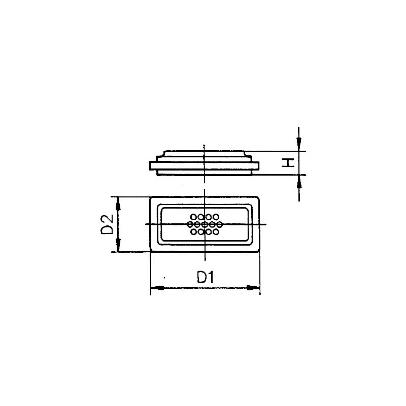 Filtro aria volvo or. 876185-876069