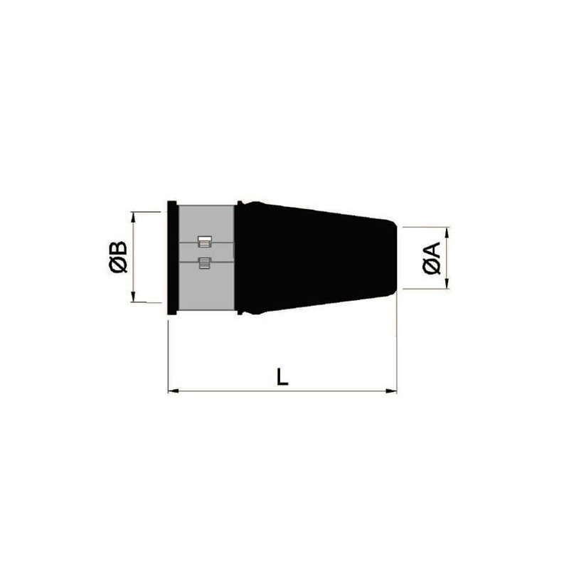 Propeller shaft ø mm.35