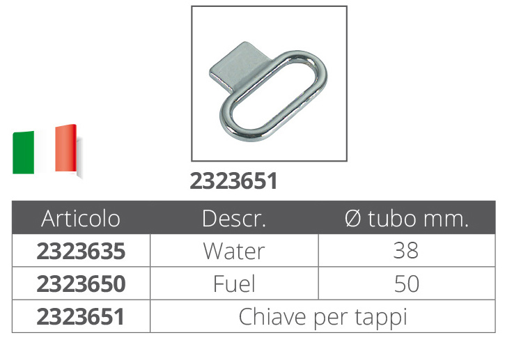 Foresti E Suardi Tappo Ottone Water Ø Mm.35