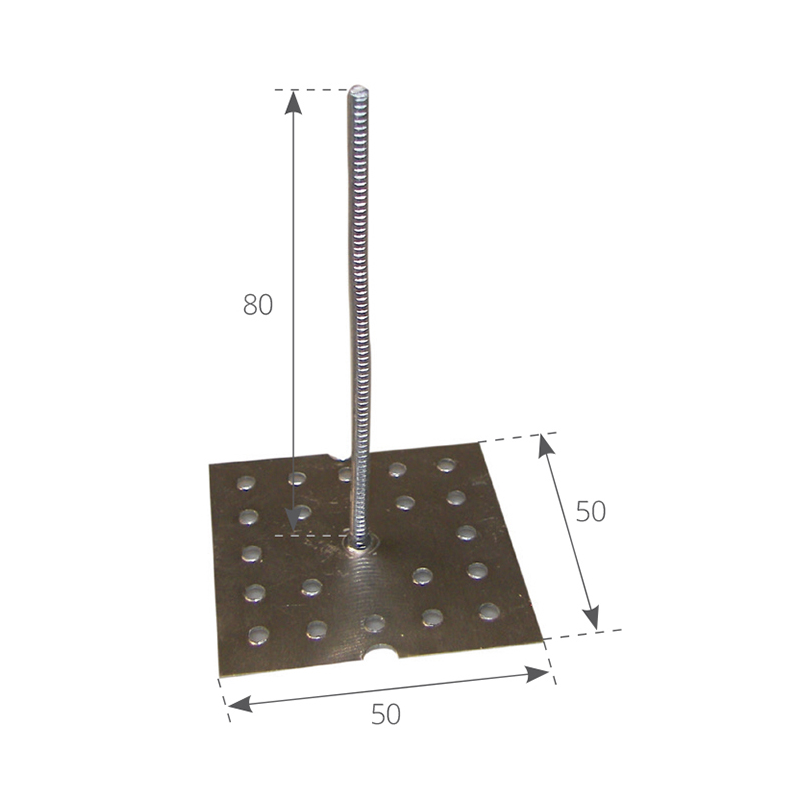 Arpione l.l. Mm.50x50x80h