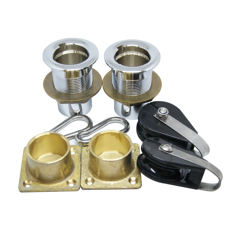 Coppia gruette inox  ø mm.60