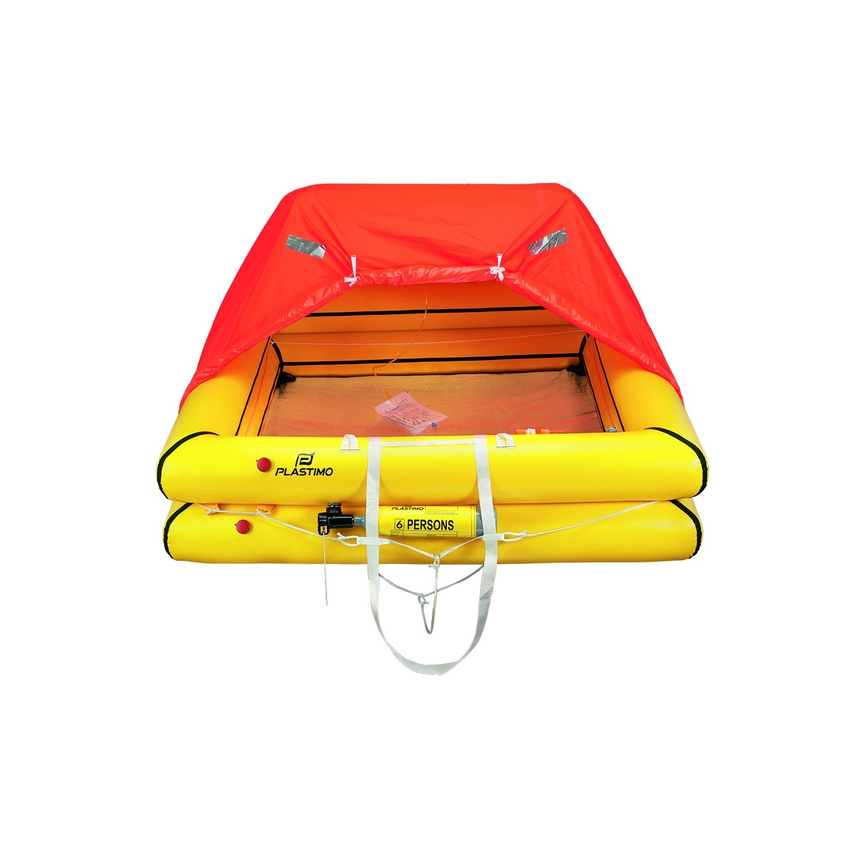 Plastimo Cruiser Standard Zattera di salvataggio 6 persone, borsa