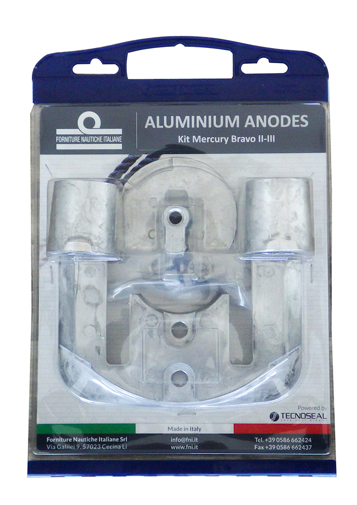 Tecnoseal Kit Allum. Mercruiser Bravo Ii-Iii