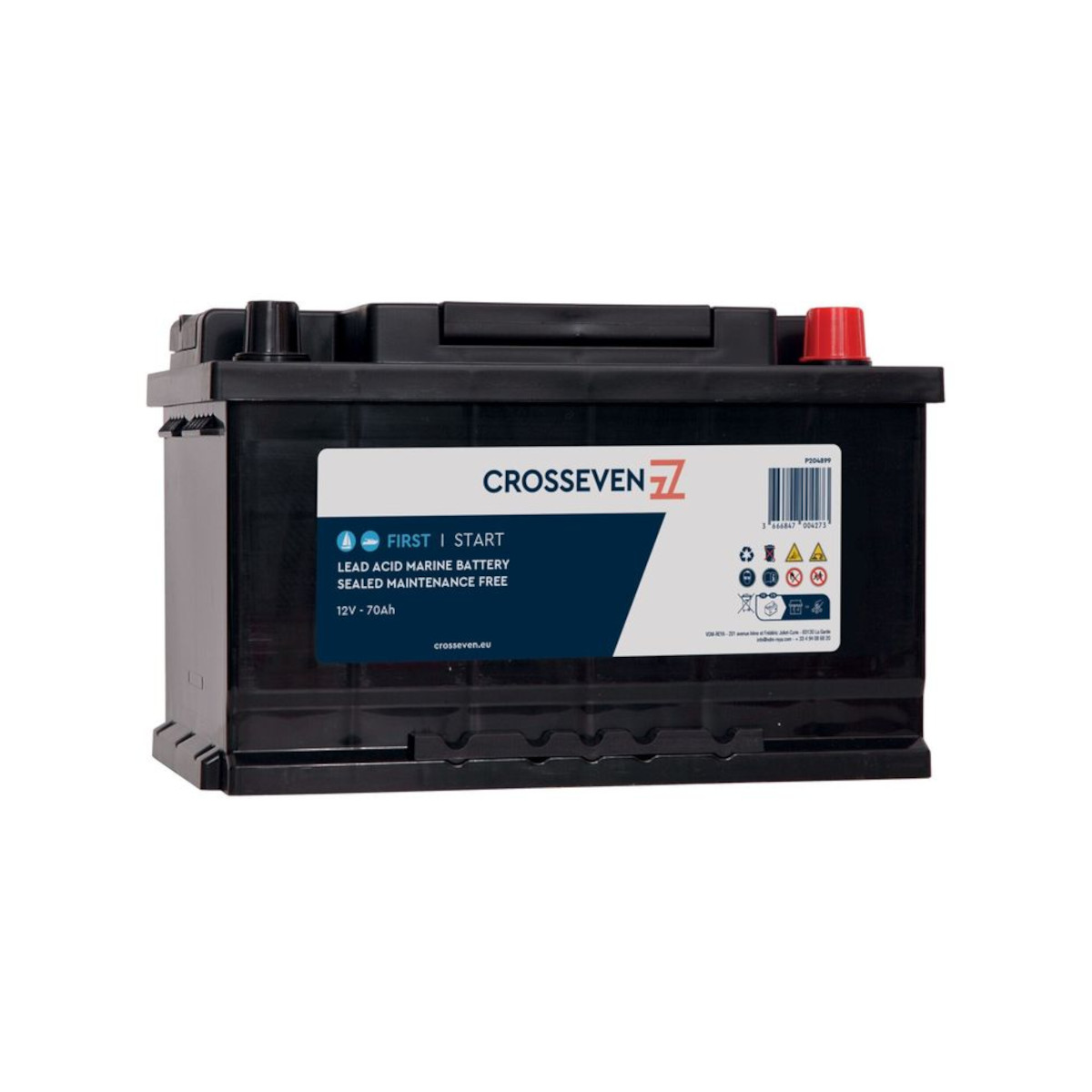 Crosseven Battery First 70Ah Batteria