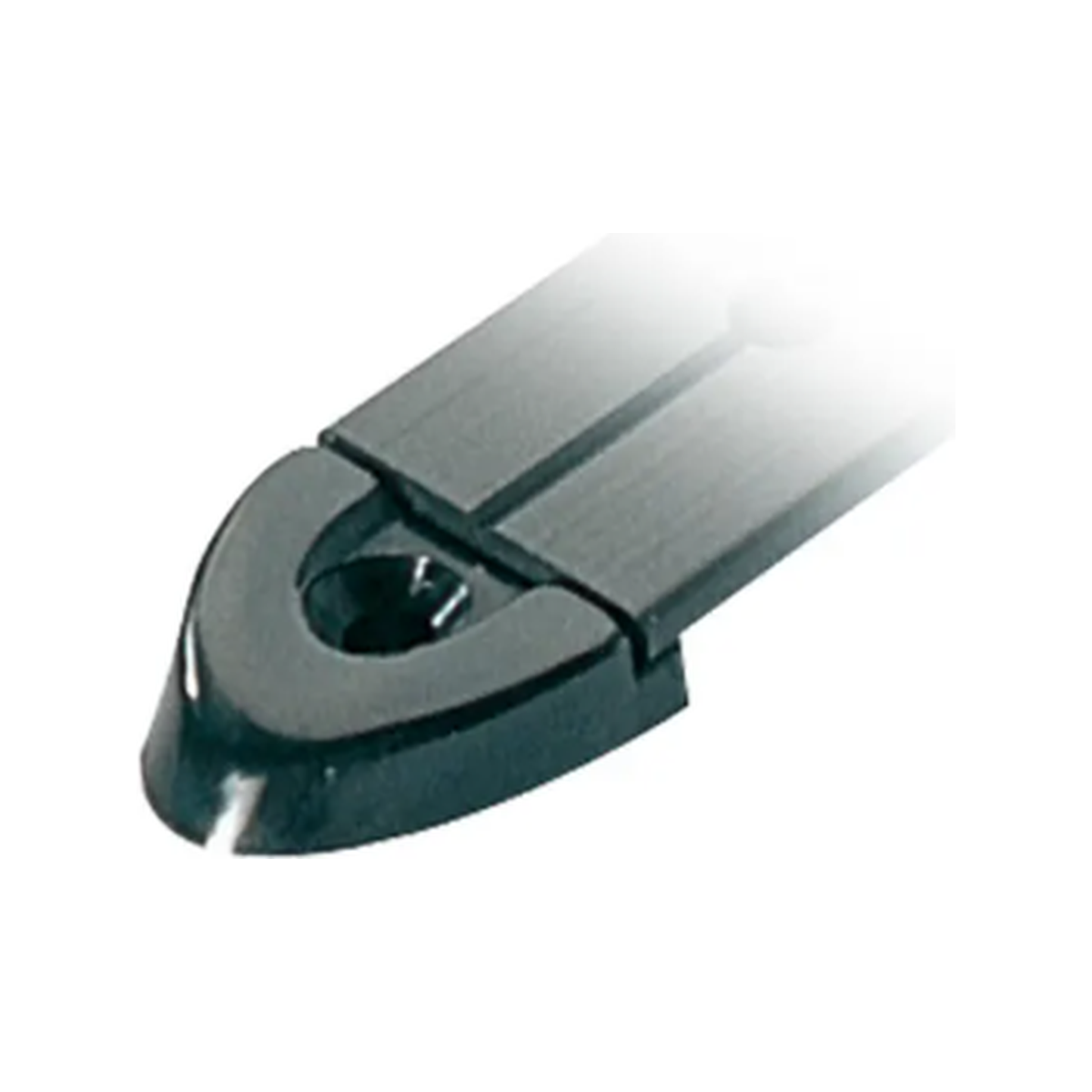 Ronstan S25 rotaia a T, terminale rotaia in plastica