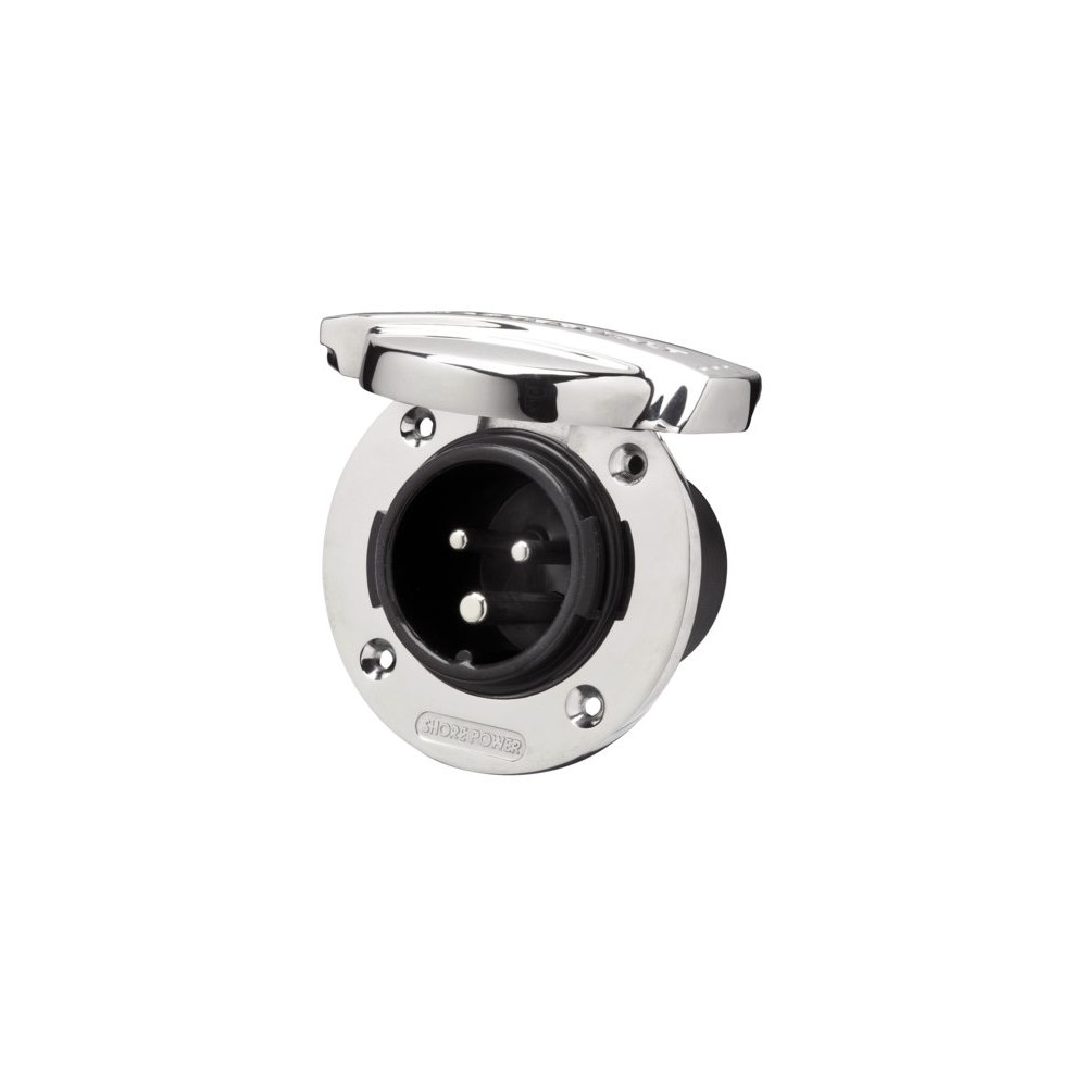Mastervolt Scatola di alimentazione da terra 16A/230V in acciaio inox
