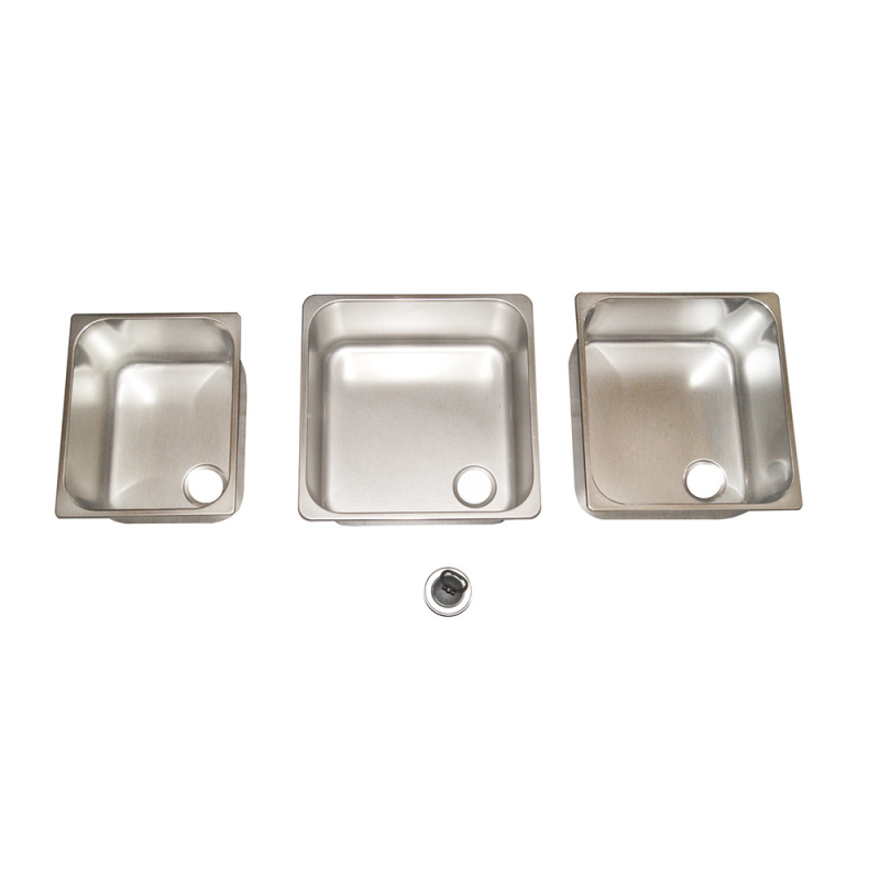 Lavello inox mm.350x320x150 prof.