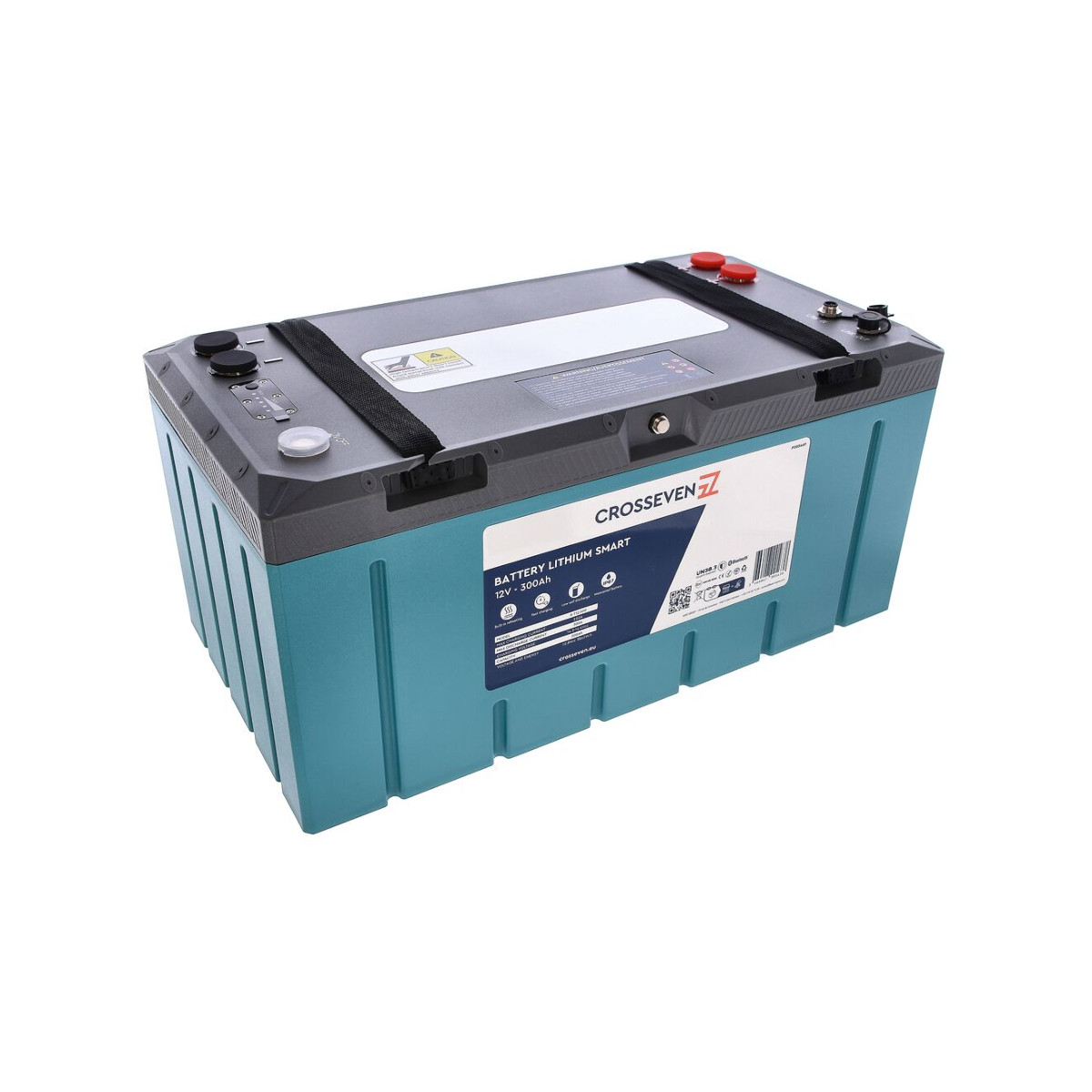 Crosseven Batteria al litio - Capacità 300 Ah