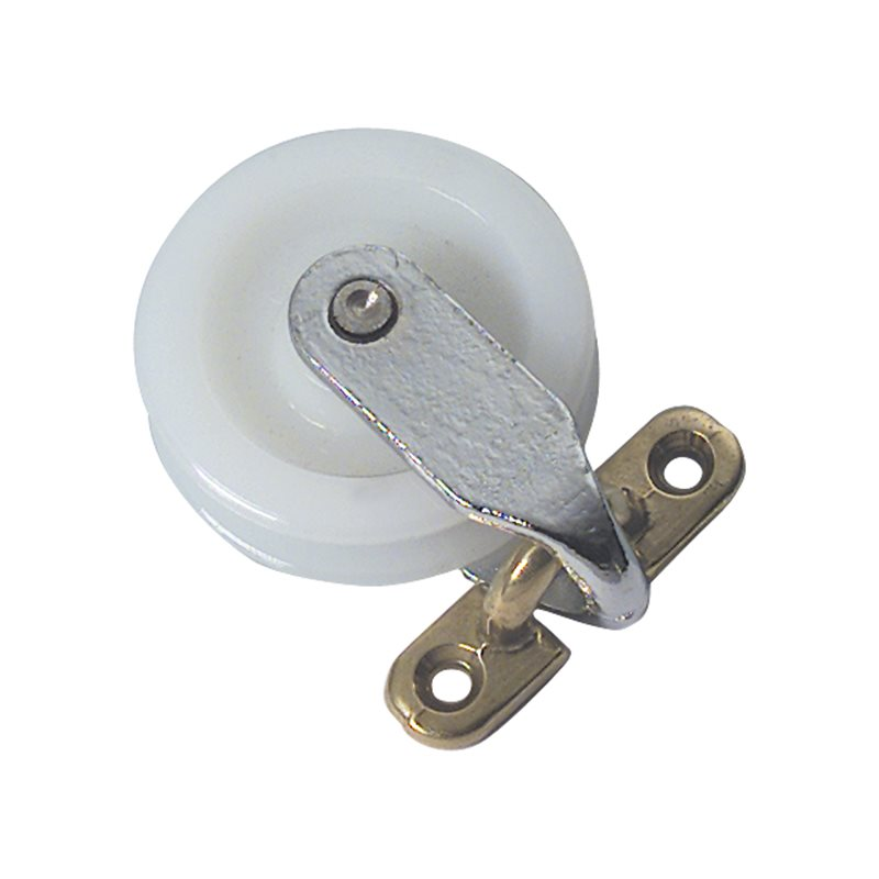 Foresti E Suardi Carrucola In Nylon E Ottone