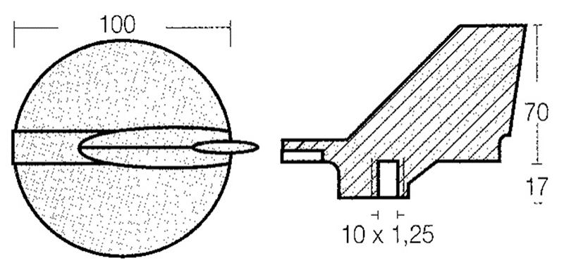 Tecnoseal Pinna 200/300 Hp In Alluminio