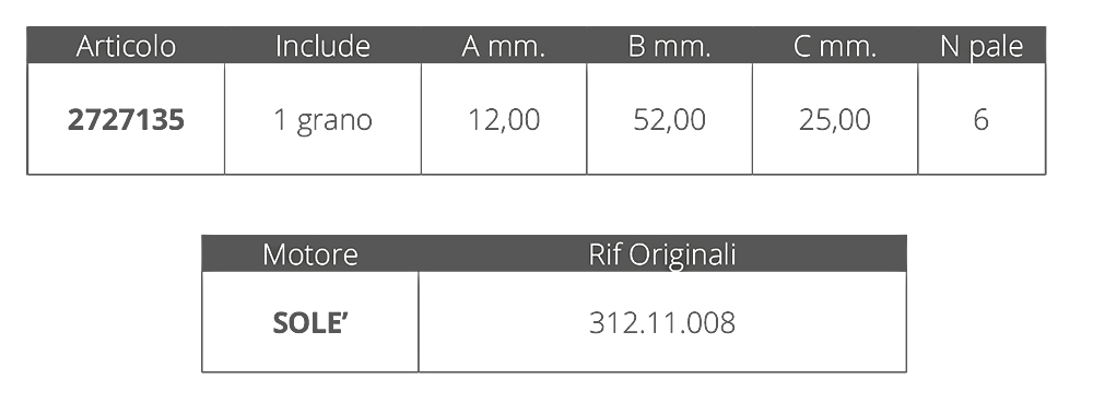 Finnord Girante Sole' 312.11.008